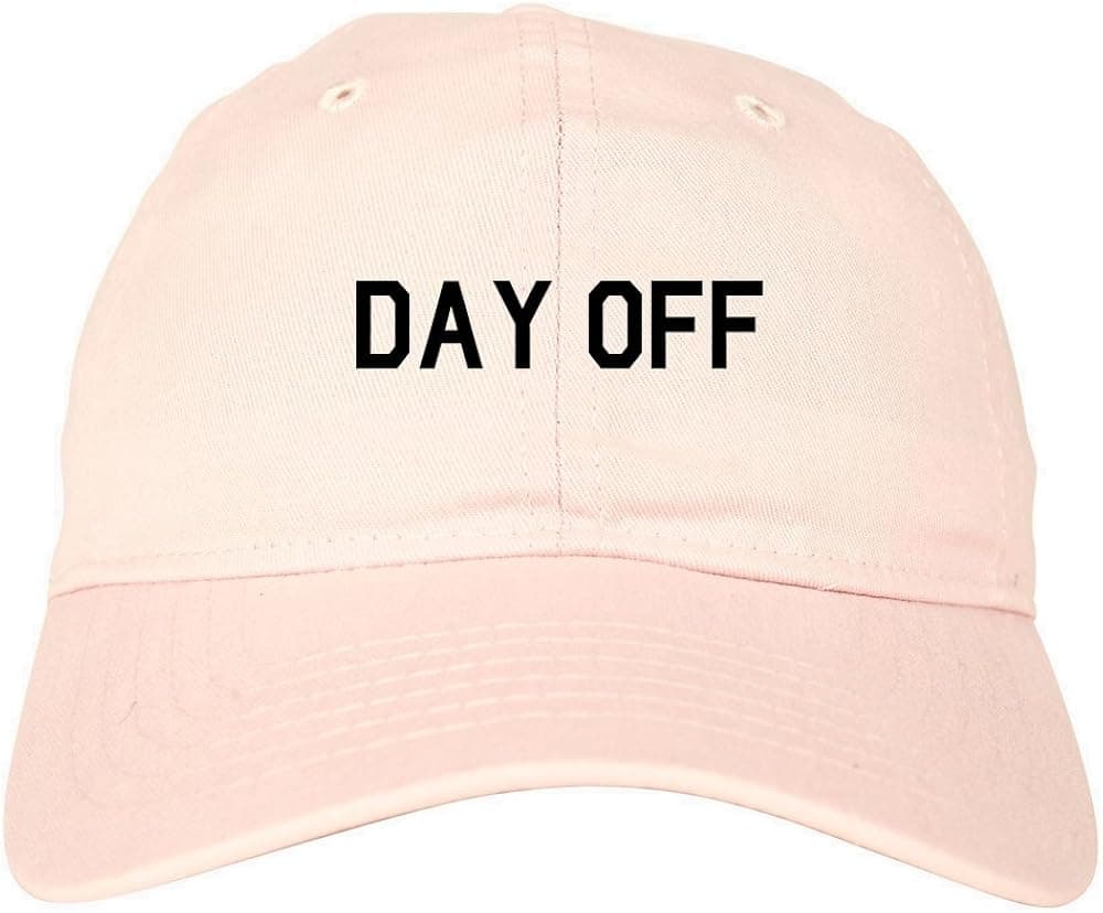 Day Off 6 Panel Dad Hat Cap