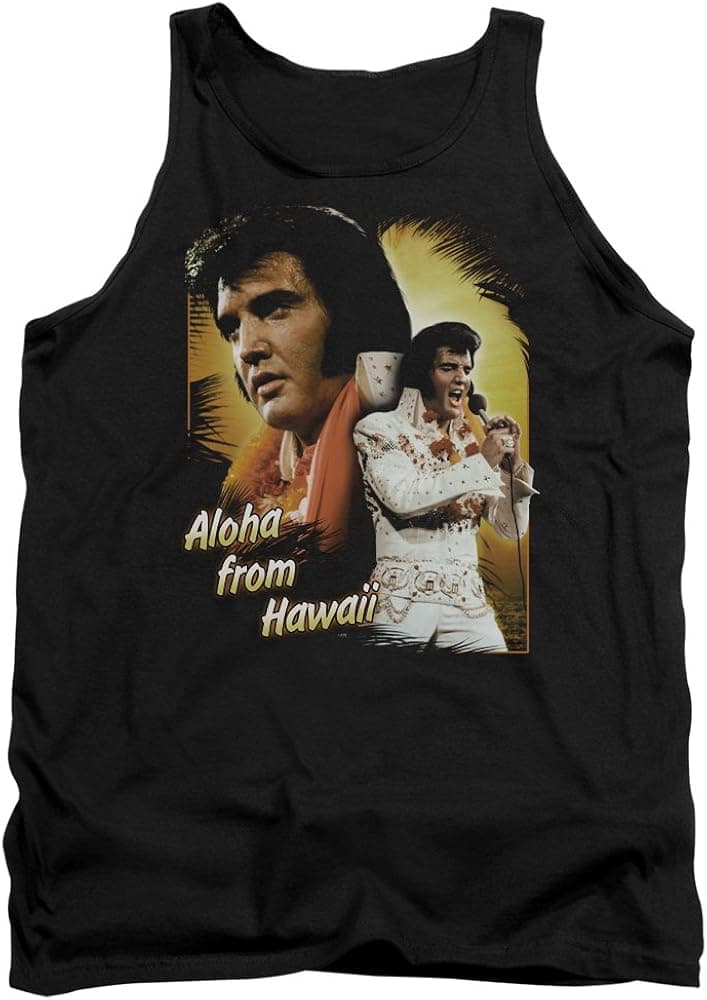 Elvis Presley - Aloha from Hawaii - Adult Tank Top
