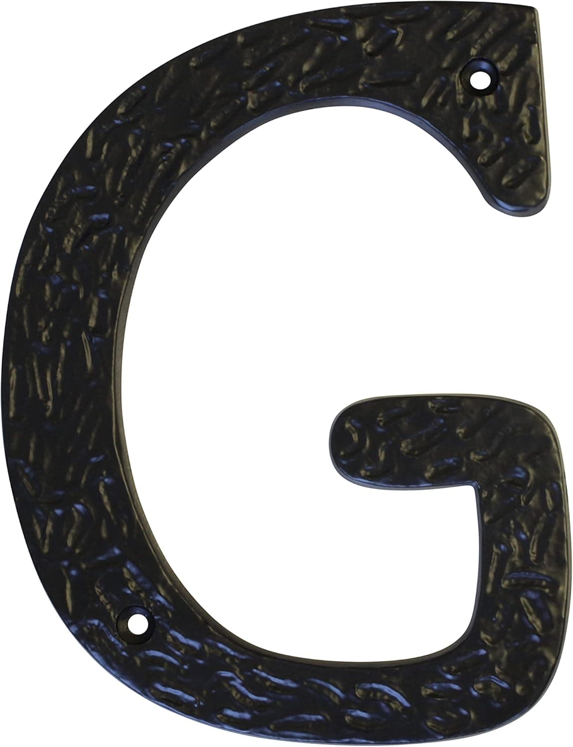 RCH Hardware LT-IR830-152 Iron House Letter, 6 Inch, Black