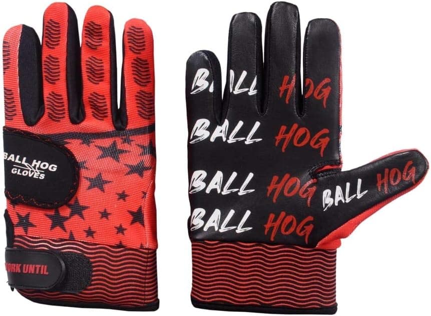 Ball Hog Gloves 5 Item Bundle | (Weighted) X - Factor BH Gloves, Off Hand Shooting Aid, Off Palm Shooting Aid, Hand Grip Strengthener and Dribble Glasses