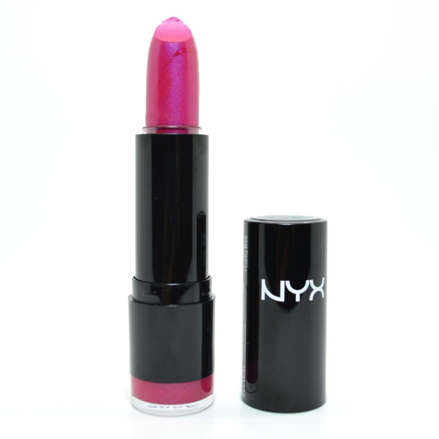 1 NYX ROUND LIPSTICK LSS505A SHIVA - BLUE TONED FUCHSIA LIP STICK CREAM + FREE EARRING