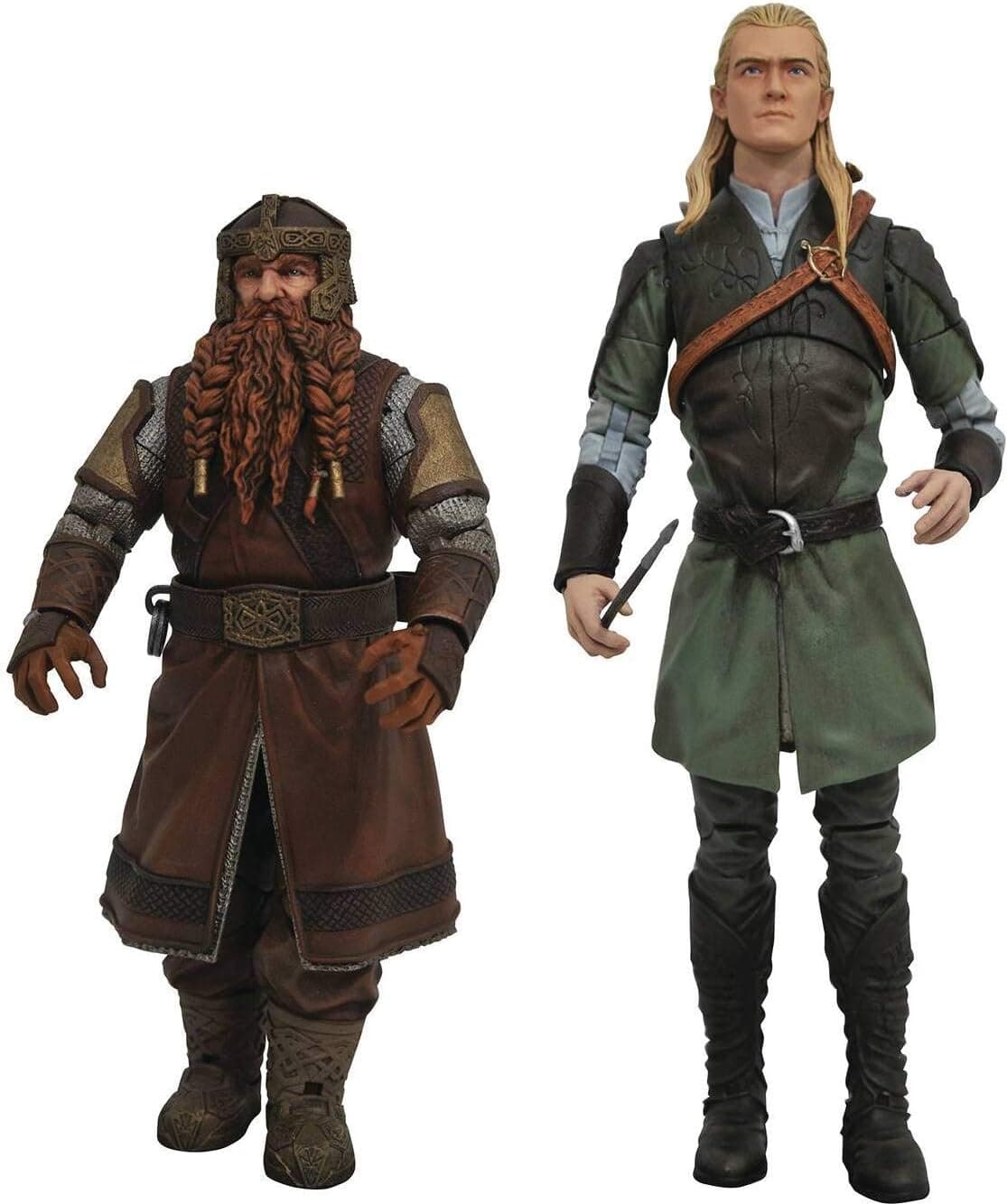 DIAMOND SELECT TOYS Lord of The Rings: Gimli and Legolas Figure Assortment