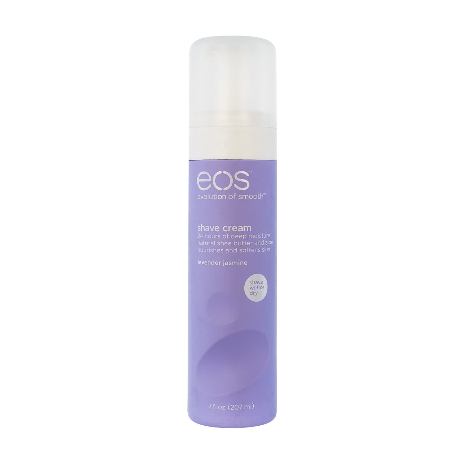 EOS Ultra Moisturizing Shave Cream, Lavender Jasmine, 7-Ounce Bottle (Pack of 3)