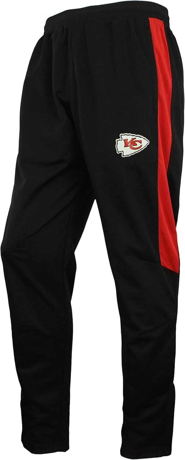 Zubaz NFL Men's Athletic Track Pant, Team Variation