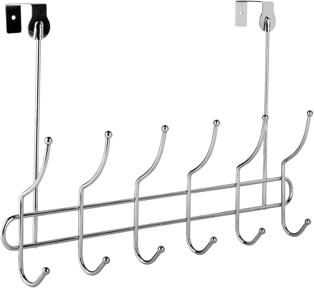 Molla 78009 Over The Door 12 Hook Organizer Rail