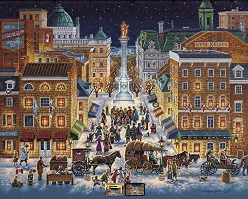 Dowdle Folk Art Old Montreal Puzzle (500 Piece)