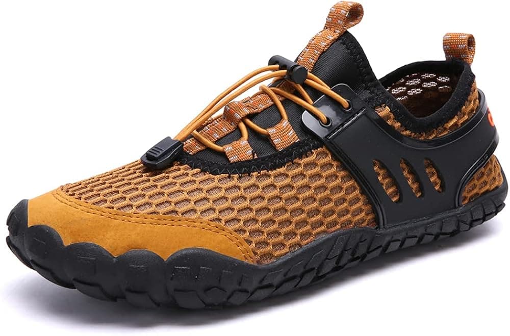 Oauskatan Men's Water Shoes Outdoor Hiking Sandals Quick Dry Barefoot Mesh Diving Shoes