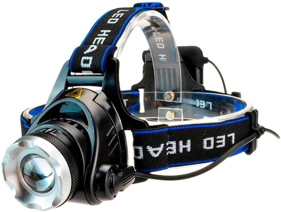 Power Led Headlight Waterproof Headlamp 4000 Lumens New Xml T6 Head Torch Flashlight Use 4 AA Battery Fishing Light