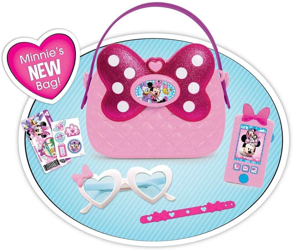 Disney Junior Minnie's Happy Helpers Bag Set with Bonus Minnie Doll