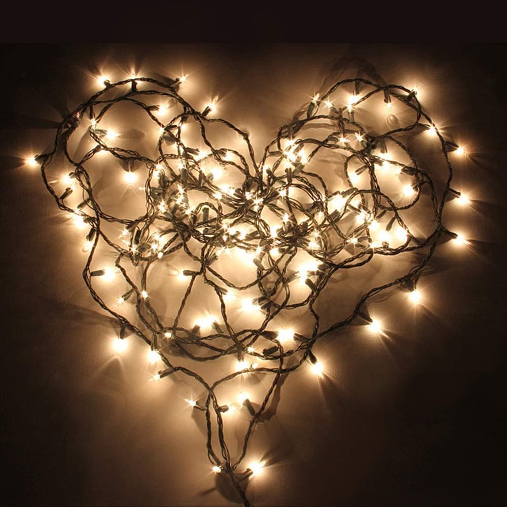 3-Pack 25ft 100 LED Christmas String Lights, End-to-End Plug Christmas Lights - UL Certified - Indoor Fairy Lights Christmas Tree, Patio, Garden, Party, Wedding, Holiday, Soft White