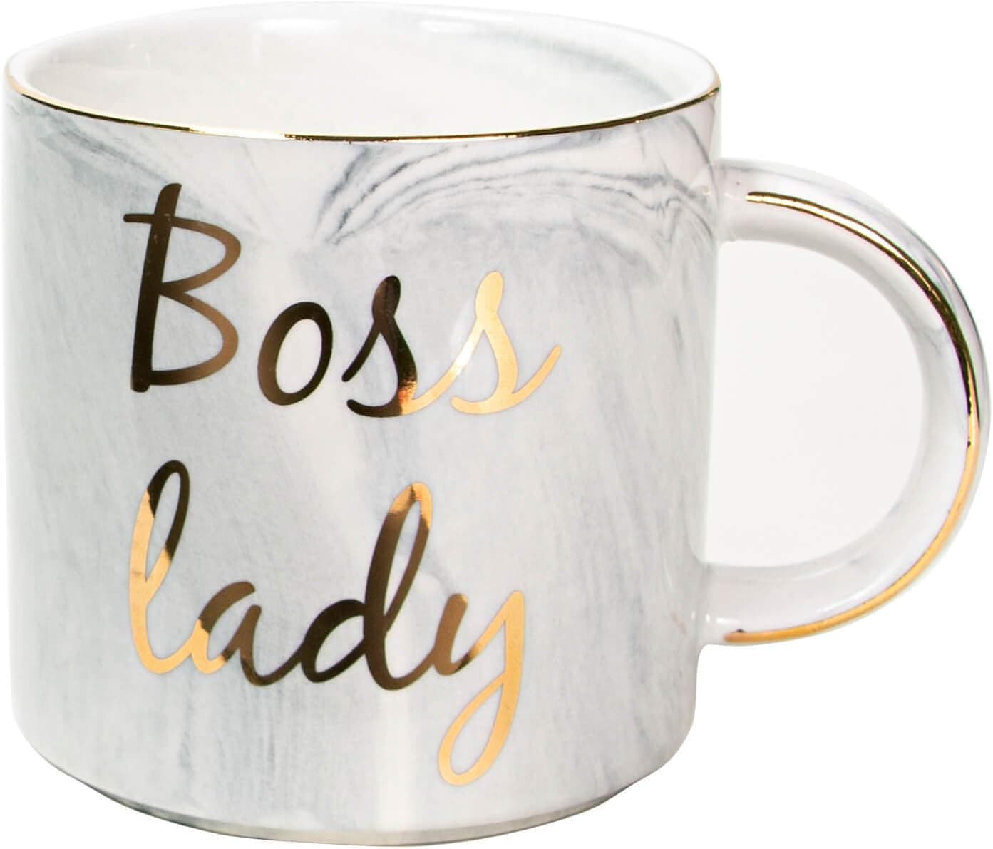 VILIGHT Boss Gifts for Women Boss Lady Mug for Wife Mom Girl Friend- Female Entrepreneur Business Owner Coffee Cup for Woman 11.5 oz