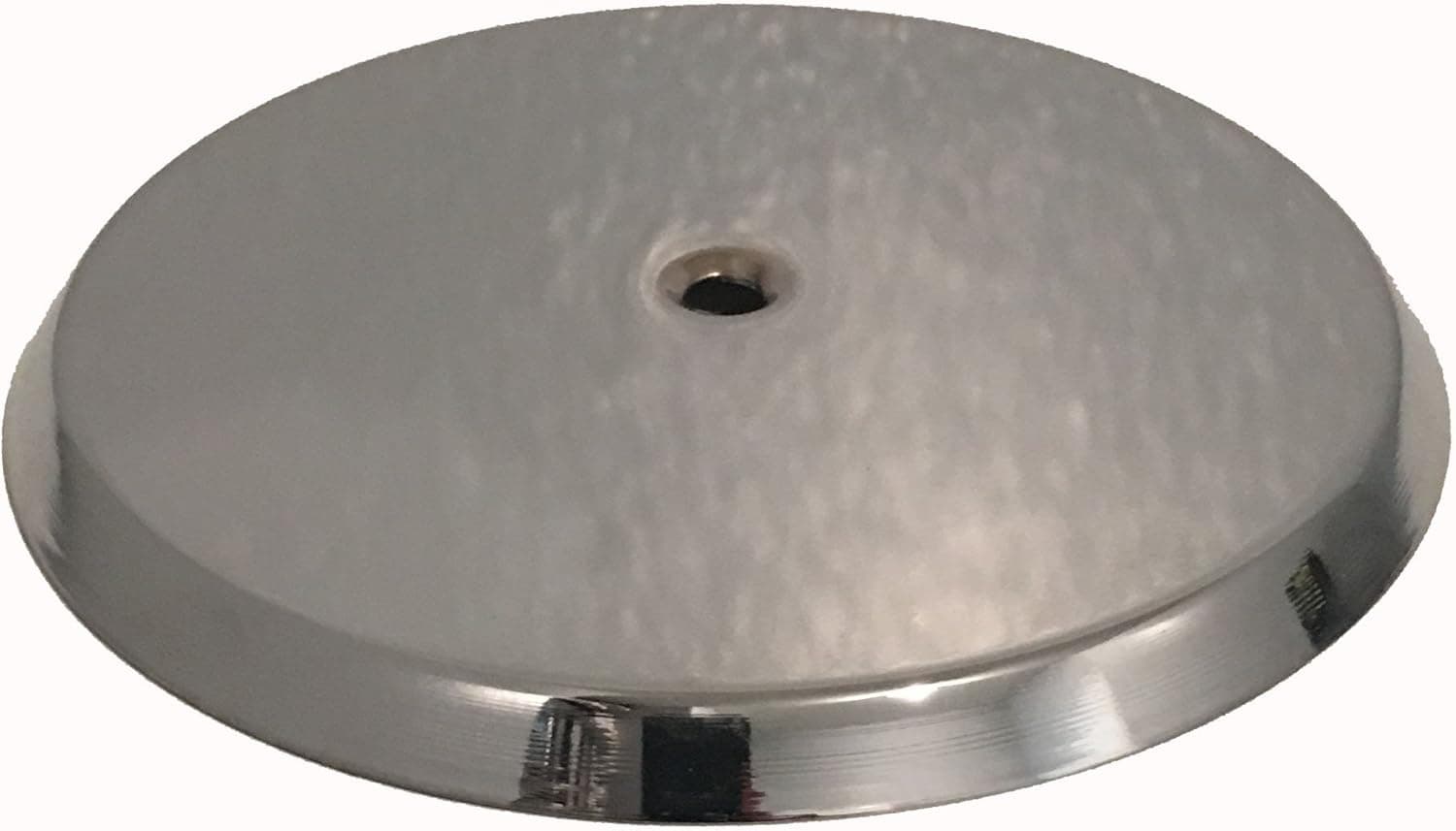 Covertek #7RC 7" Flat Chrome Finish Metal Cleanout Cover