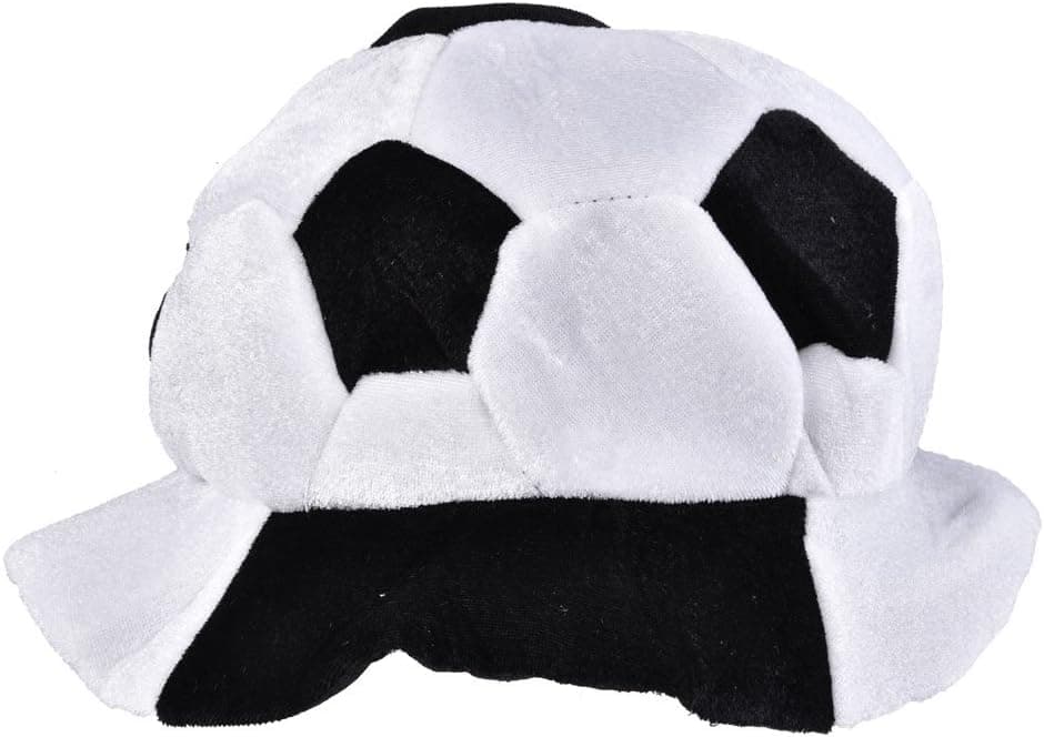 Vbestlife World Cup Soccer Hats Fans Party Football Shape Hat Soccer Match Cheering Cap, Multicolor Matching the National Flags(Russia)