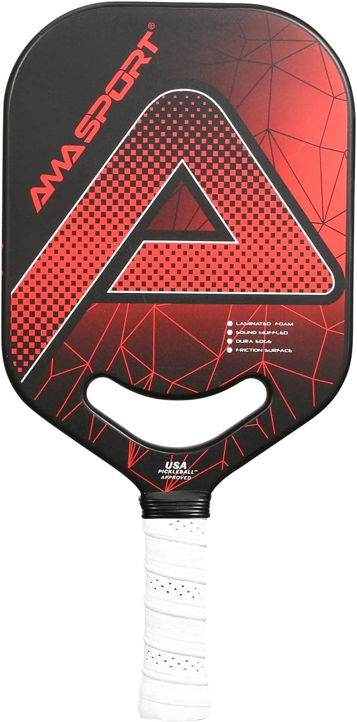 Immersion Carbon Pickleball Paddle PP001 - 20mm Thick Core Pickleball Paddle with Maximum Spin - Graphite Textured Surface Pickleball Rackets for Aggressive and Controlled Drives