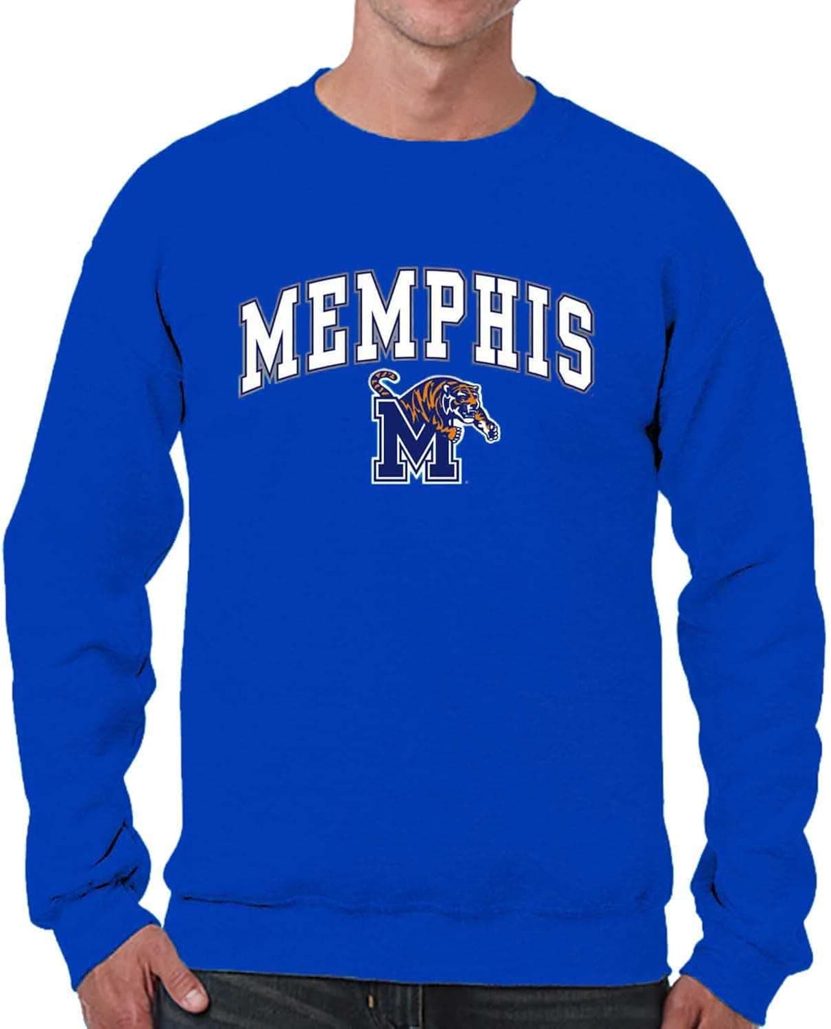 Campus Colors Adult Arch & Logo Soft Style Gameday Crewneck Sweatshirt