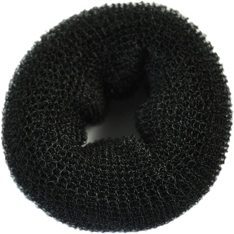 TOOGOO(R) Bun HAIR Former Donut Doughnut Shaper RING Style Hairdressing-Black + Free Cable Tie