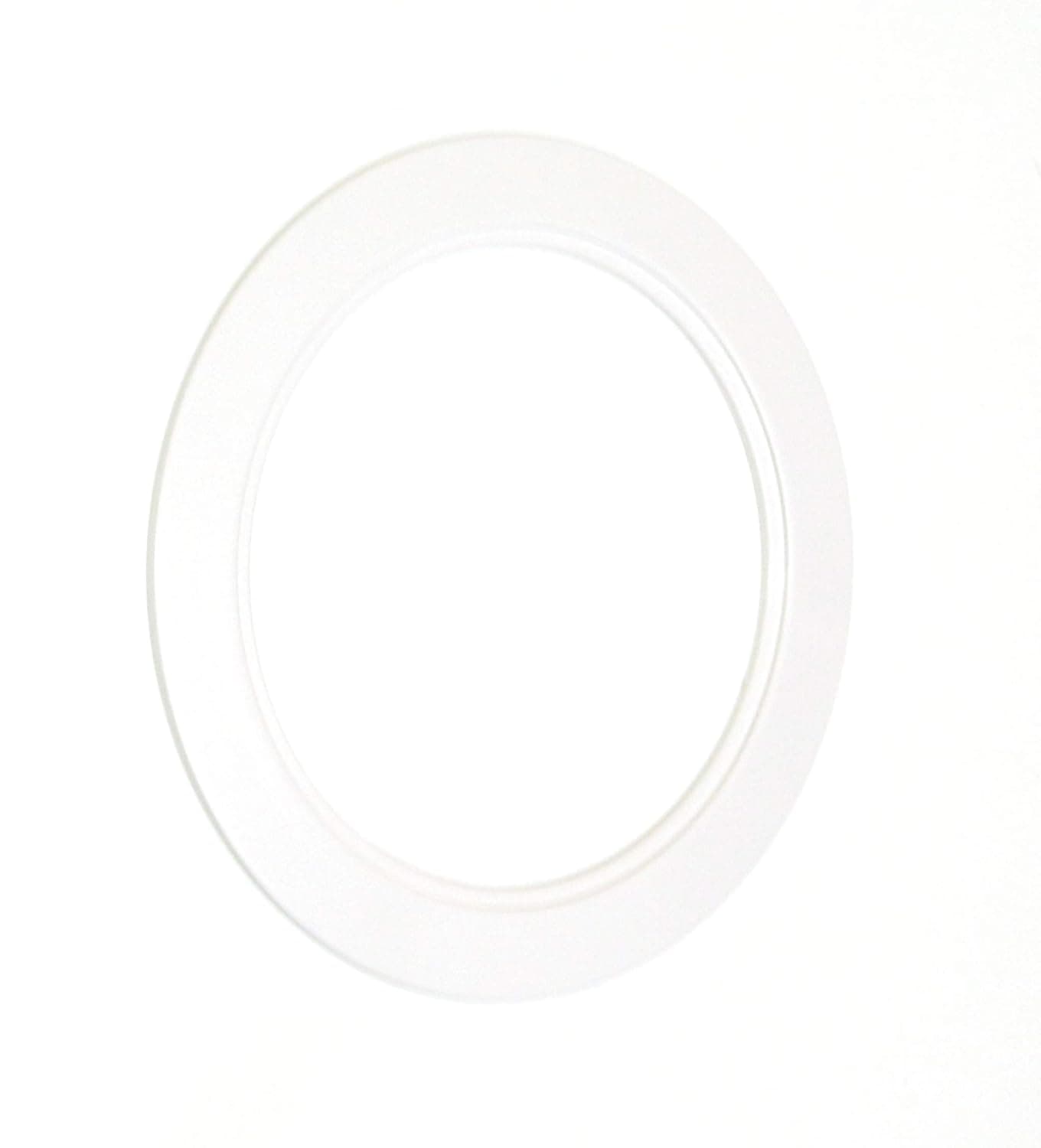 Trim Ring for 6" Recessed Light Can Fixtures (5, White)