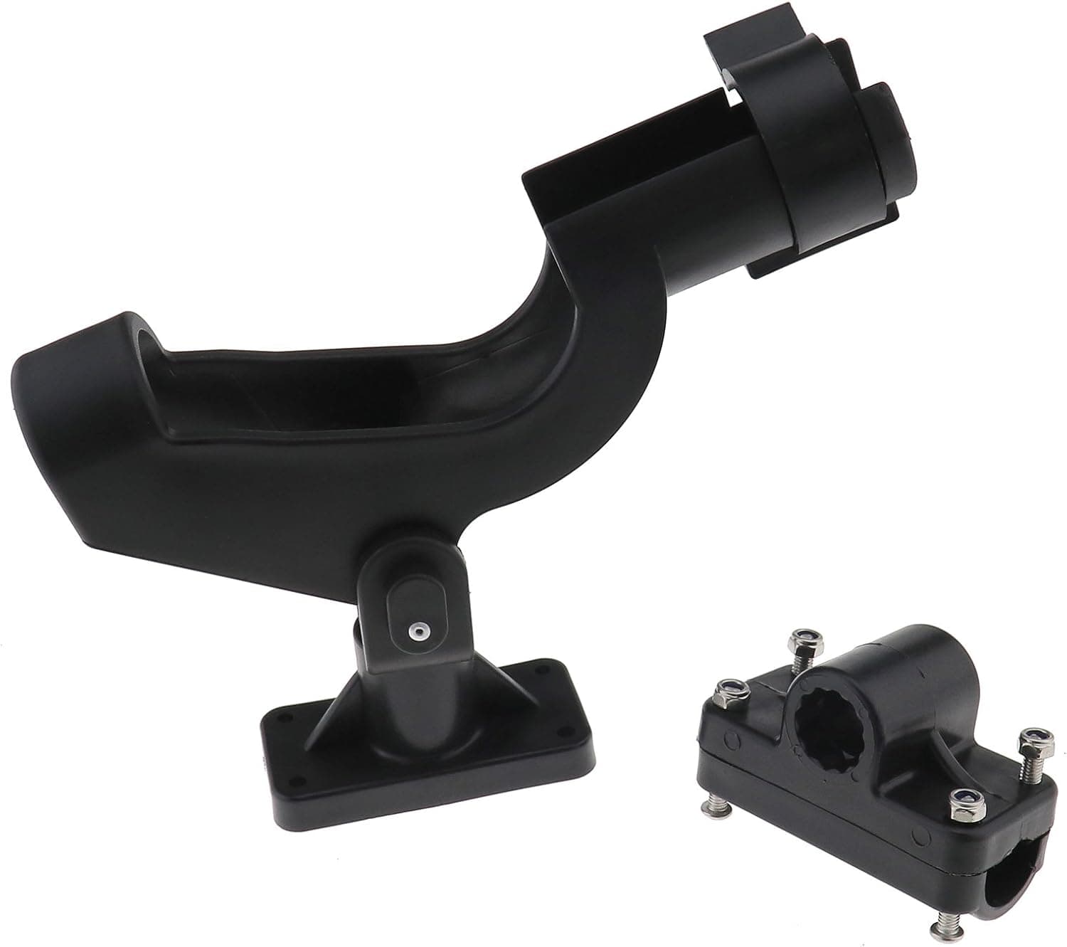SING F LTD 2pcs Adjustable 360¡ã Fishing Rod Holder Rack Stand Kit Compatible with Boat Kayak Yacht