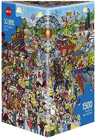 Heye 29842" Oktoberfest, Schöne Triangular Puzzles