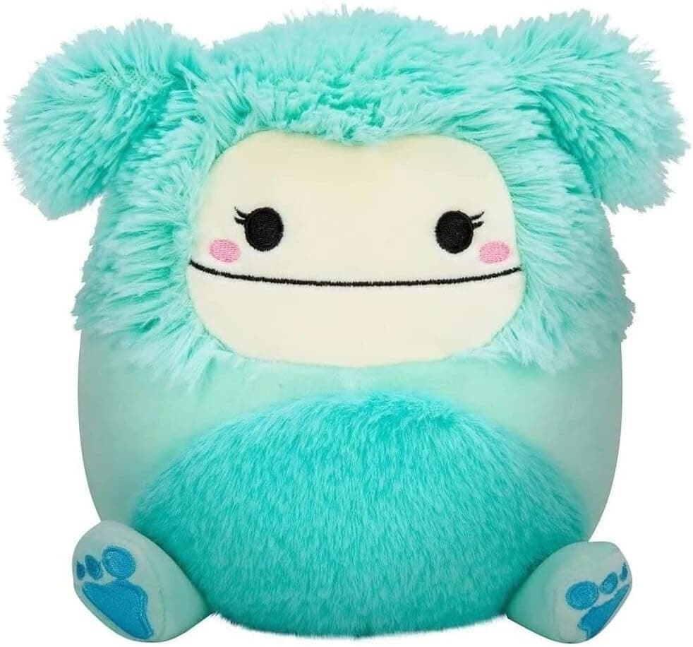 Squishmallows Official Kellytoy Plush Squishy Soft 5 Inch Sassy Squad - Joelle The Bigfoot