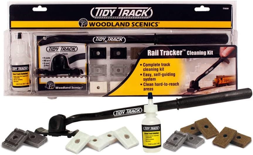 Woodland Scenics TT4550 Tidy Track Rail Tracker Cleaning Kit WOOU4550