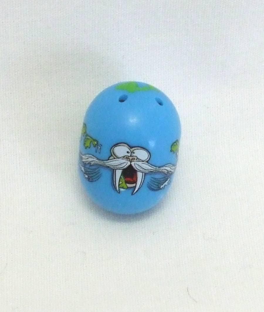 Mighty Beanz 2009 Series 1 Ultra Rare Moustache Single Walrus Bean #85