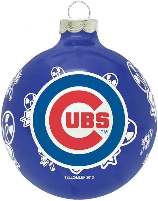 MLB Chicago Cubs Traditional 2 5/8" Ornament