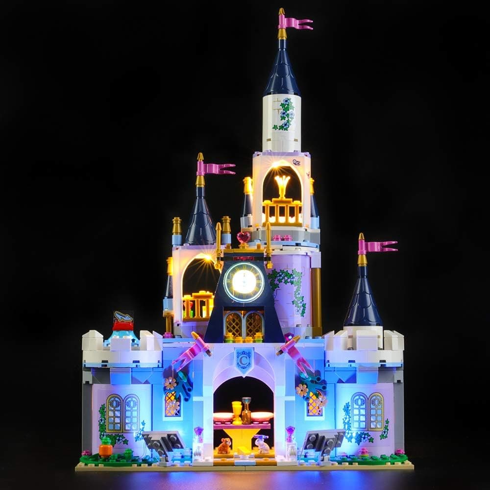 LIGHTAILING Light Set for (Disney Princess Cinderella’s Dream Castle) Building Blocks Model - Led Light kit Compatible with Lego 41154(NOT Included The Model)