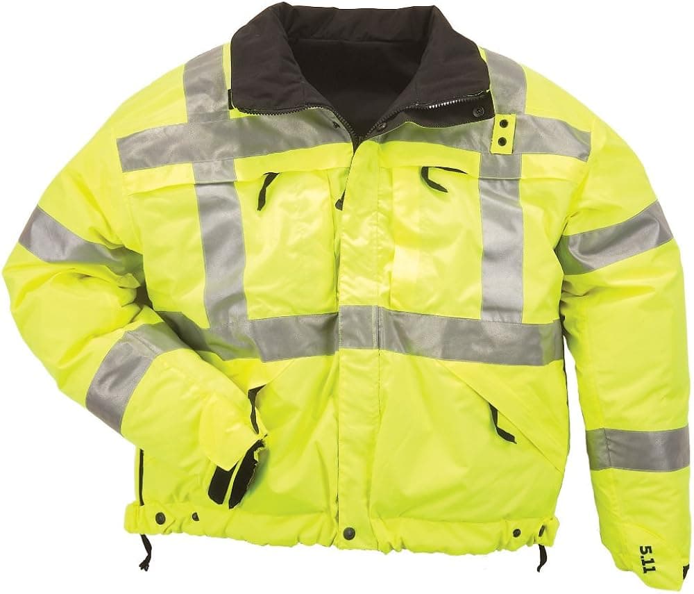 5.11 Tactical #48037 High-Visibility Reversible Jacket (Reflective Yellow)