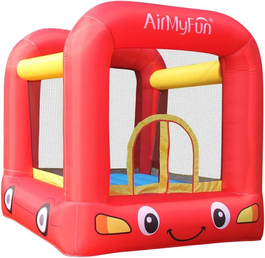 AirMyFun Inflatable Toddler Bounce Castle Kids Bounce House with Blower for Kids Outdoor Party