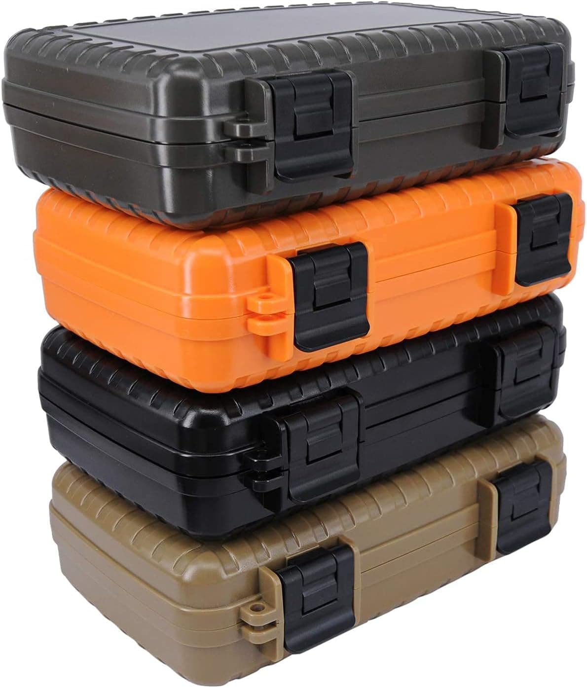 MecArmy B20 EDC BOX, Tool Storage Boxes, Flashlight Organizer Boxes (Black)