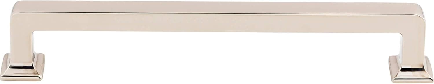 Top Knobs TK705PN Transcend Collection 6-5/16" Ascendra Pull, Polished Nickel