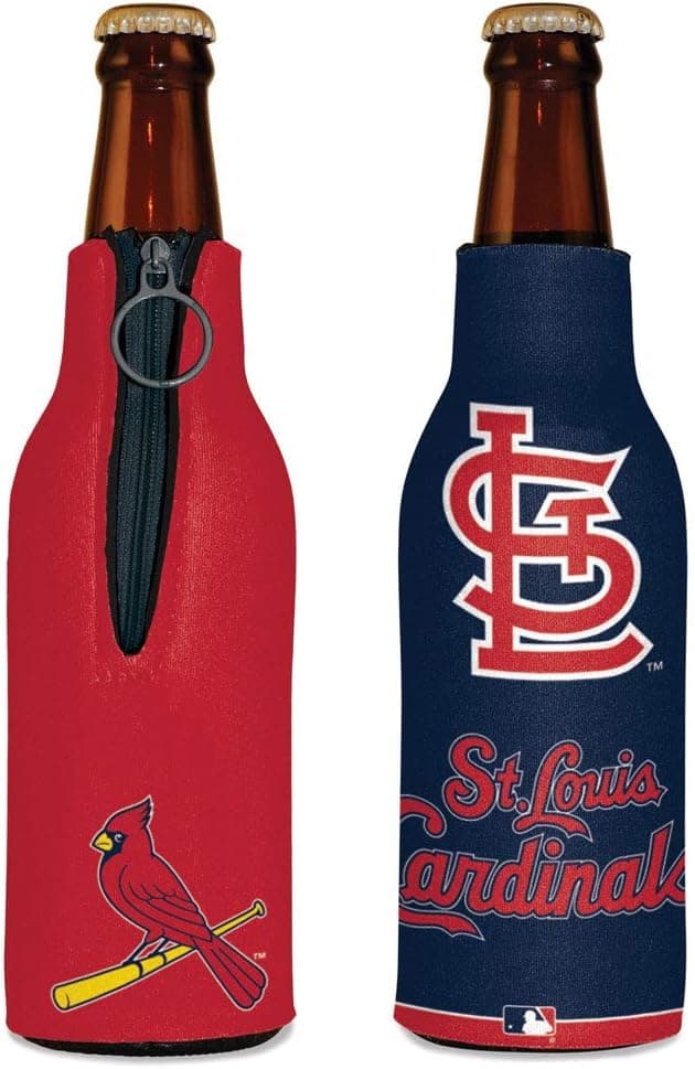 WinCraft MLB St. Louis Cardinals Bottle Cooler, Team Colors, One Size