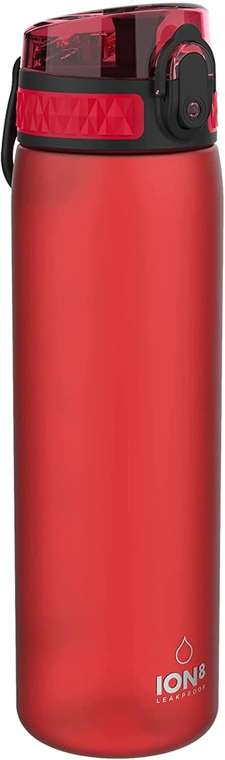 Ion8 Sport Water Bottle- Leakproof and BPA-free Water Bottle - Fits in Lunch Boxes, Handbags, Car Cup Holders, Backpacks and Bike Holders, 17 oz / 500 ml (Pack of 1)