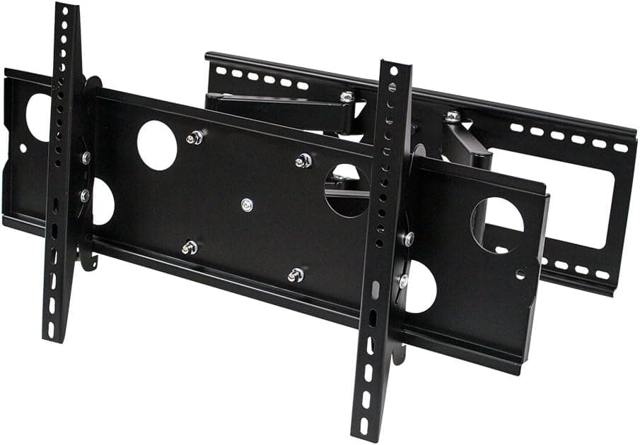NavePoint Articulating Dual Arm TV Wall Mount Swivel Tilt LCD LED 39-60 Inches Black
