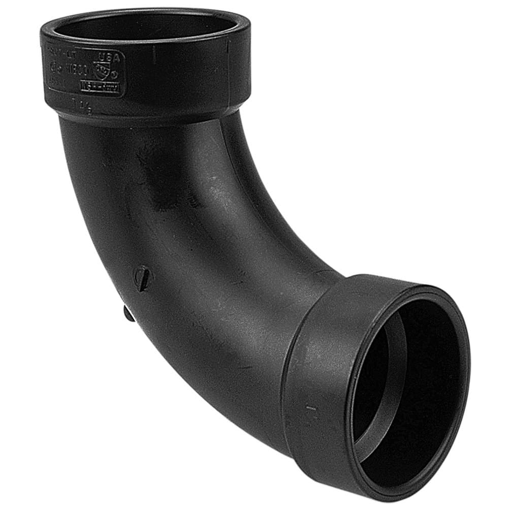 NIBCO - I05705H U5807LT 2 HXH LONG TURN ELB ABS, Black, 2" (U5807LT2)