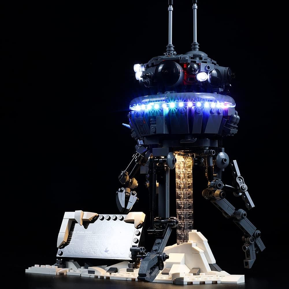 Kyglaring Led Light Set Compatible with Star Wars Lego 75306 Imperial Probe Droid Collectible Building Toy - The Bricks Model not Included (Standard Version)