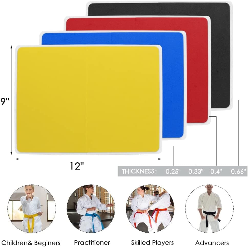 LangRay Rebreakable Boards for Martial Arts Taekwondo Karate - Breaking Target Boards Boxing Equipment for Kids & Adults