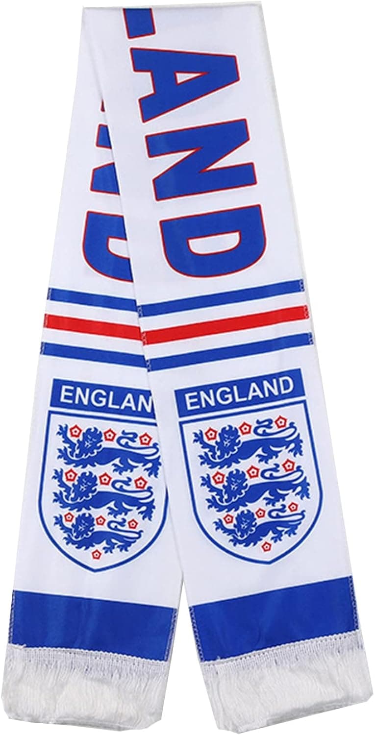 Bntilr 2022 World Cup Fan Scarf, Top 32 National Team Scarves, 55''×7'' Soccer Team Logo Fans Souvenirs Adult unisex
