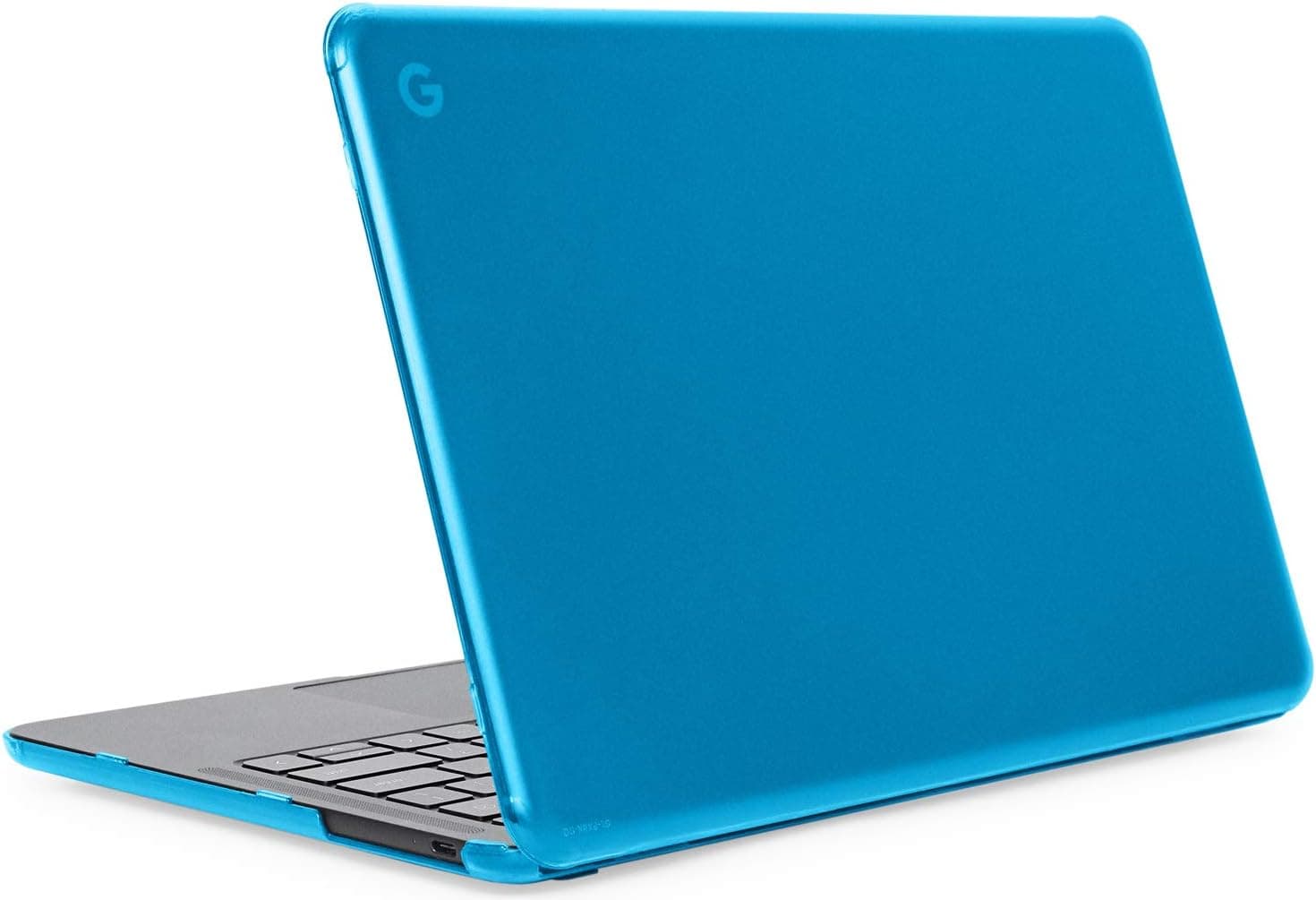 mCover Case Compatible for 2019~2022 13.3" Google PixelBook Go Chromebook Notebook Computer ONLY (NOT Fitting Other Google Models) - Aqua
