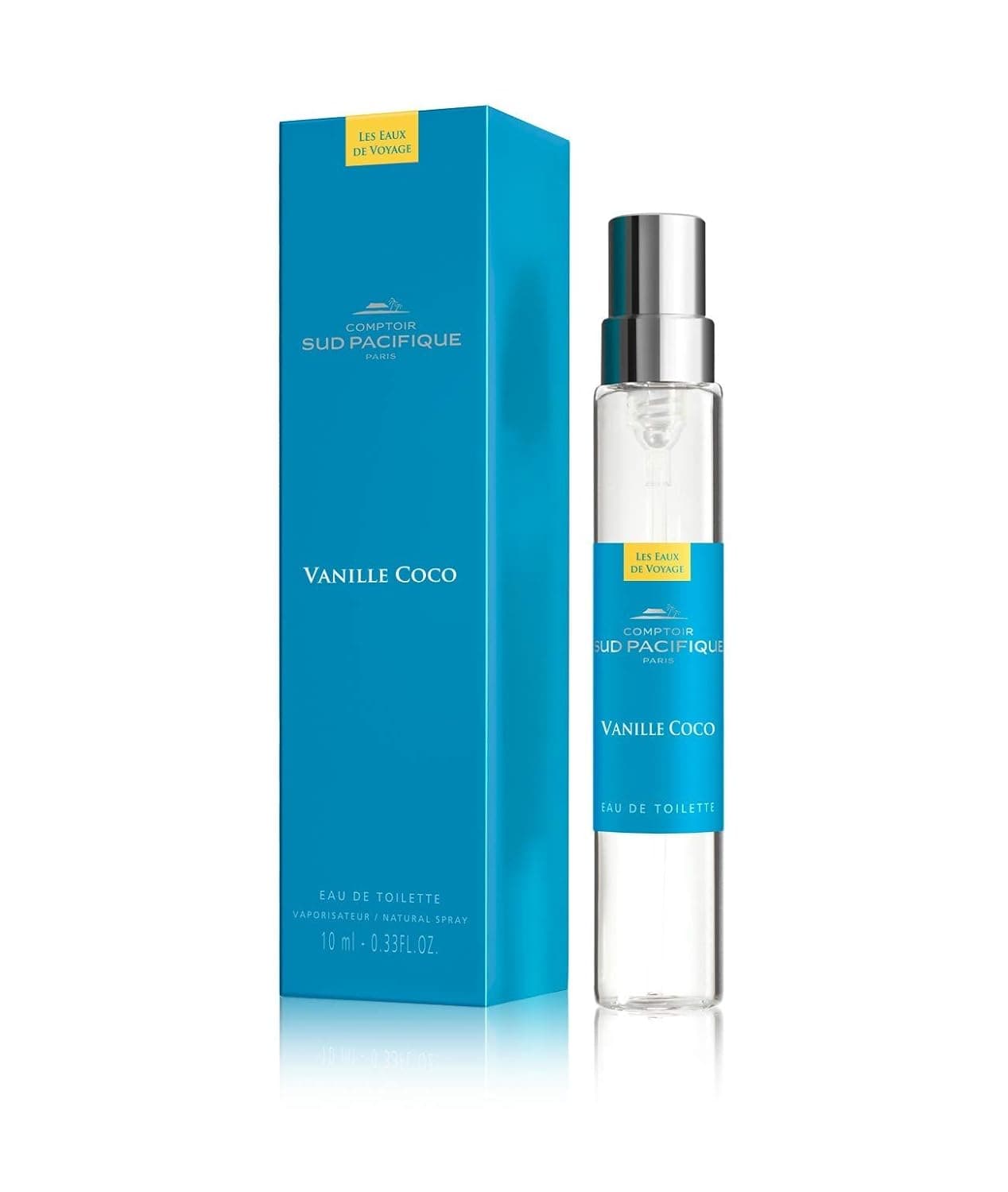 Comptoir Sud Pacifique Vanille Coco Eau de Toilette, 0.3 Fl Oz