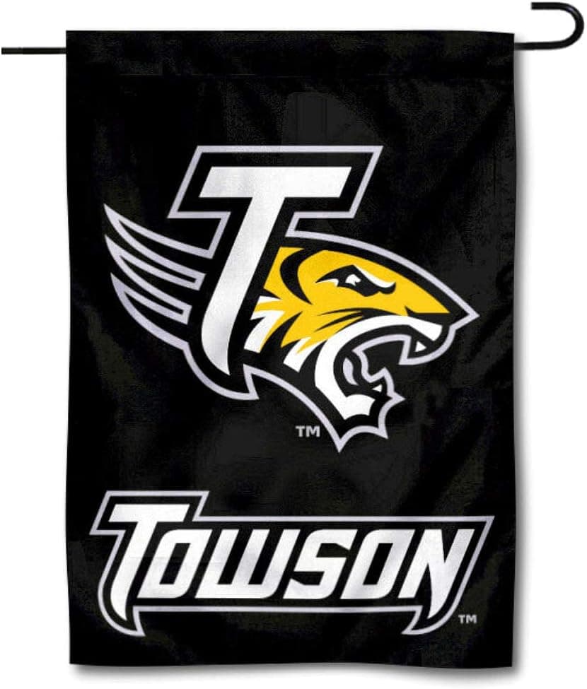 Towson Tigers Garden Flag Yard Banner