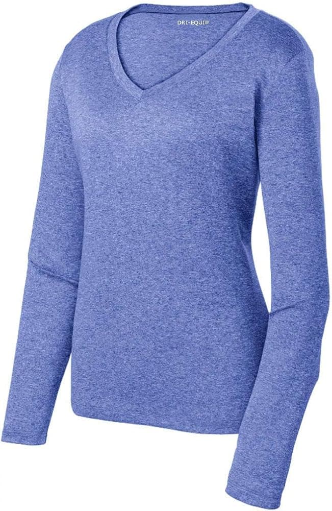 Joe's USA Ladies Long Sleeve Moisture Wicking Athletic Shirt Sizes XS-4XL