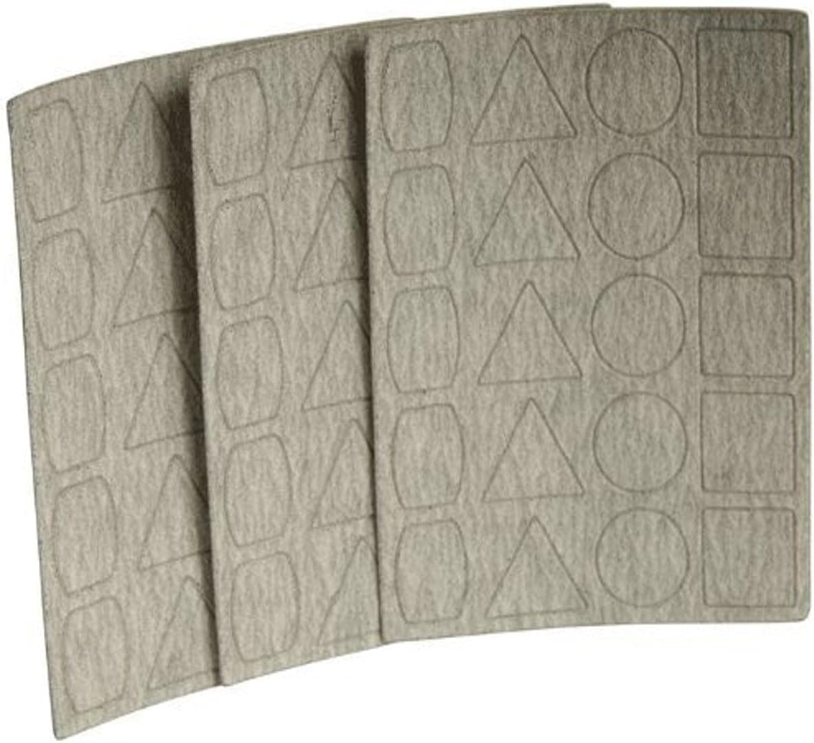 Proxxon 28824 Sandpaper for PS 12, 3 Sheets 240-Grit with Each 20 Pads