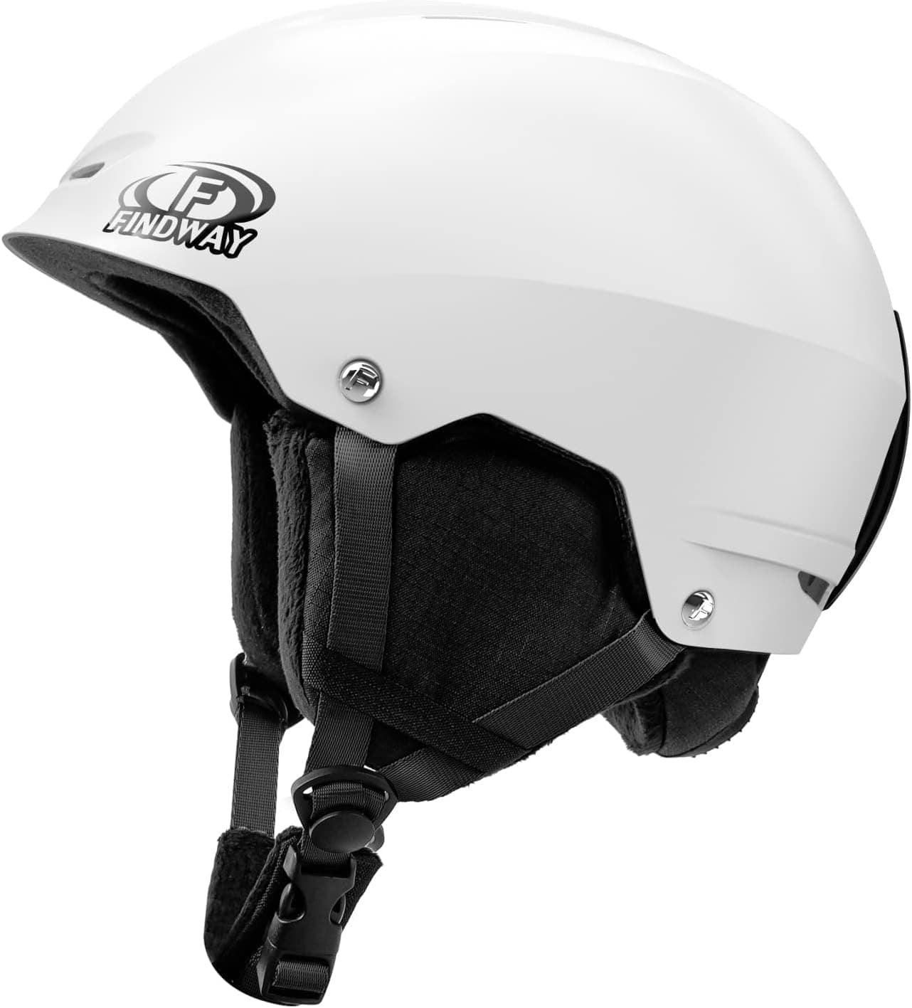 Findway Ski Helmet, Goggles Compatible Snowboard Helmet Adjustable Fit, Safety-Certified, Shockproof Snow Sport Helmet for Men, Women & Youth