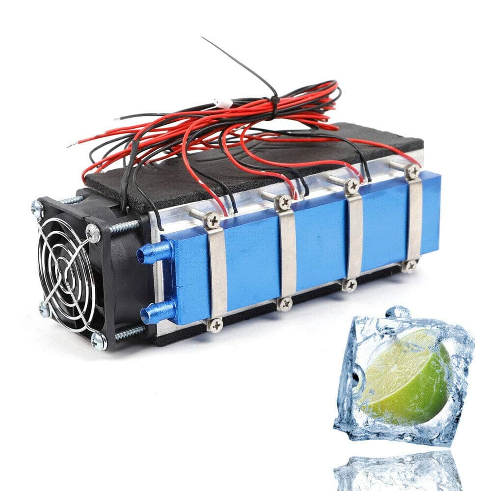 Peltier Cooler, 8 Chip 12V TEC1-12706 DIY Thermoelectric Peltier Cooler Air Cooling Devices Refrigeration Cooling System Kit 700W