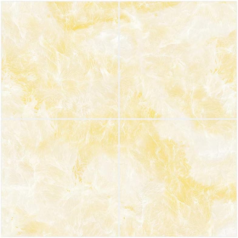 Ancoree Thick and Hard Marble Stickers, Peel and Stick Tile Sticker for Kitchen Backsplash Bathroom Floor Countertop Wall Decals Home Decor, Non-Slip PVC Floor Sticker, 30cm x 30cm (12pcs,DLSF-04)