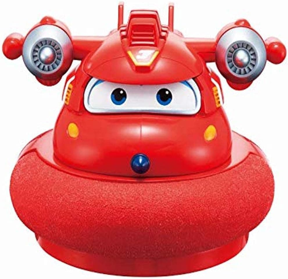 Super Wings - Red Mini Hover Jett Flying Airplane Toys for Preschool Kids | Toy Plane Vehicle for 3 4 5 Year Old Boys and Girls | Kids Pretend Play