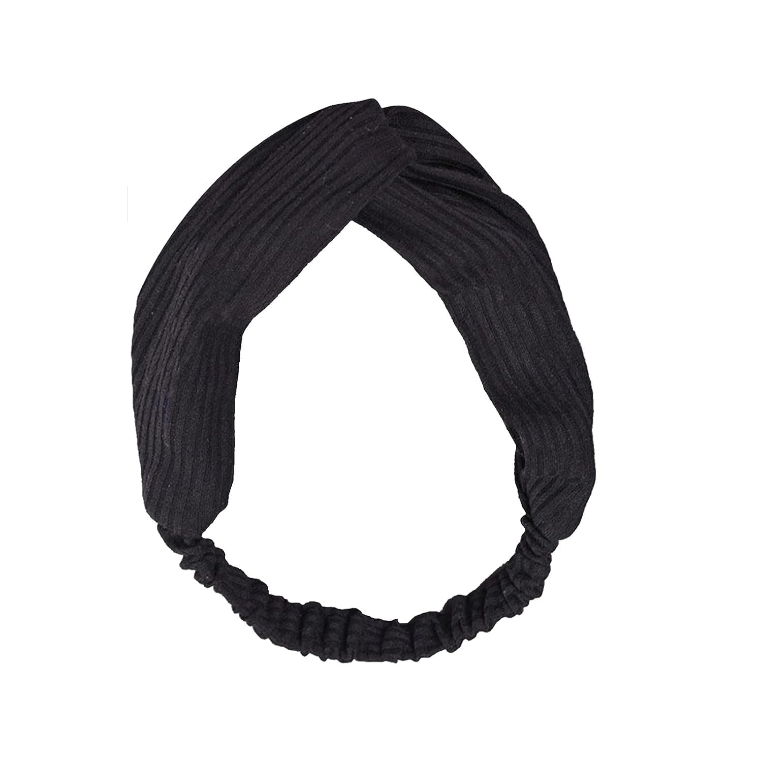 Headbands, Soft Breathable Hair Bands Bows, Hair Accessories for Pilates, Going Yoga,Running,Hiking, Partying, Dancers,Black