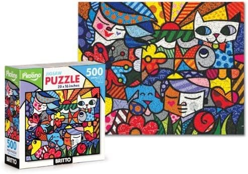 Britto Jigsaw Puzzle, 500-Piece by P'Kolino